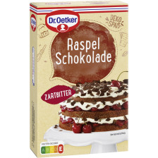 Dr.Oetker Raspel Schokolade zartbitter 100G 
