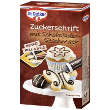 Dr.Oetker Zuckerschrift Schokoladengeschmack 75g - MHD 09.2025 