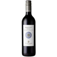 Tinazzi Primitivo Puglia Duca delle Corone IGP 0,75L - Etikett verschmutzt/beschädigt 