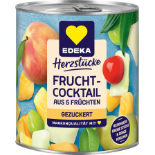 EDEKA Herzstücke 5-Fruchtcocktail gezuckert 820G 