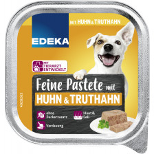 EDEKA Feine Pastete mit Huhn & Truthan 150G 