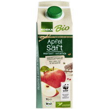 Edeka Bio Apfelsaft naturtrüb 1L 