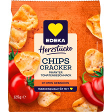 EDEKA Herzstücke Chips Cracker Pikante Tomate 125G 
