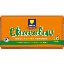 EDEKA Herzstücke Chocoluv Erdnuss Karamell Vollmilch 150G 