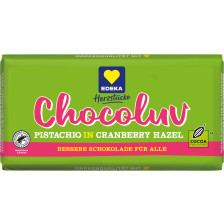 EDEKA Herzstücke Chocoluv Pistazie Cranberry Haselnuss Weiß 15G 