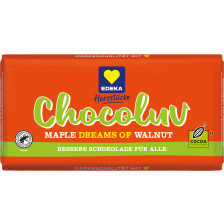 EDEKA Herzstücke Chocoluv Walnuss Ahornsirup Vollmilch 150G 