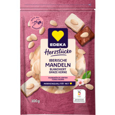 EDEKA Herzstücke Iberische Mandeln blanchiert ganz 100G 