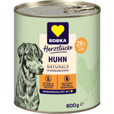EDEKA Herzstücke Naturals Huhn Hundefutter 800G 