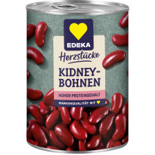 EDEKA Herzstücke Kidney-Bohnen dunkelrot 400G 