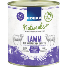 EDEKA Naturals für Hunde Lamm 800G 