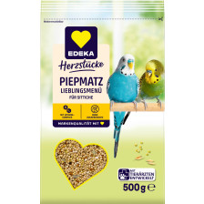 EDEKA Herzstücke Piepmatz Lieblingsmenü für Sittiche 500G 