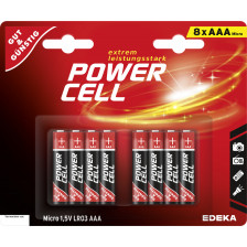 Edeka Power Cell Alkaline Micro 1,5V LR03 8ST 
