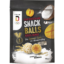 EDEKA Snack Balls mit Mango Aprikose Kokosnuss 145G 