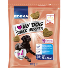 EDEKA I Love My Dog Snack Herzen 100G 