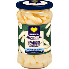 EDEKA Herzstücke Spargel-Abschnitte mit Köpfen 280G 