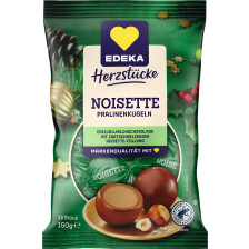EDEKA Herzstücke Noisette Pralinenkugeln 13ST 150G 