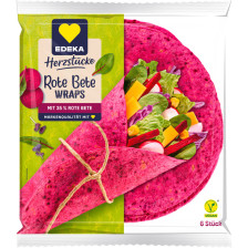 EDEKA Herzstücke Rote-Beete-Wraps 370 g 