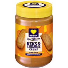 EDEKA Herzstücke Keks & Karamell Creme Creamy 400G 