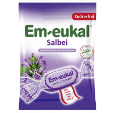 Em-Eukal Salbei Hustenbonbons Zuckerfrei 75G 