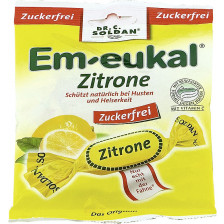 Em-Eukal Zitrone Hustenbonbons zuckerfrei 75 g 