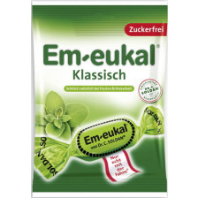 Em-Eukal Hustenbonbons klassisch zuckerfrei 75G mindestens 15ST 