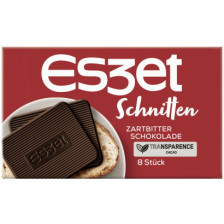 Eszet Schnitten Zartbitter 75G 