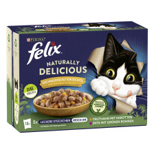 Felix Naturally Delicious von der Wiese 10x80g 