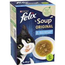 Felix Soup Geschmacksvielfalt aus dem Wasser 6x48G 