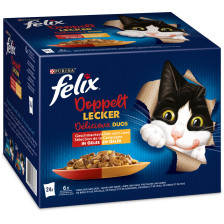 Felix so gut wie es aussieht Doppelt Lecker Vielfalt vom Land 24x85g 
