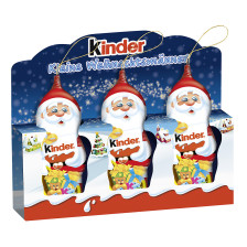 Ferrero Kinder Schokolade Weihnachtsmänner 3ST 45G 