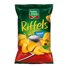 Funny-Frisch Riffels Naturell 150G 