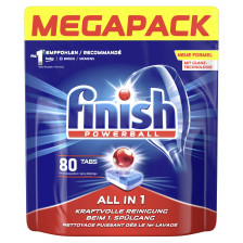 Finish Powerball All in 1 Tabs Megapack 80ST 