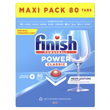 Finish Power Classic Maxipack 80Tabs 