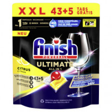 Finish Powerball Ultimate All-in-1 Citrus XXL 43+5 Tabs 