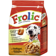 Frolic 100% Complete mit Geflügel, Gemüse & Reis Hundefutter trocken 1,5KG 