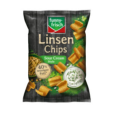 Funny-Frisch Linsen Chips Sour Cream 90G 