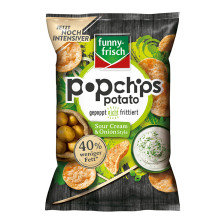 Funny-frisch Popchips Sour Cream & Onion Style 80G 
