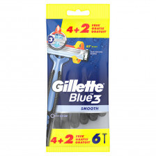 GilletteBlue 3 Smooth Einwegrasierer 6ST 