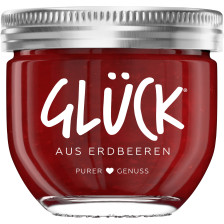 Glück Fruchtaufstrich Erdbeere 230G 