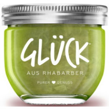 Glück Fruchtaufstich Rhabarber 230G 