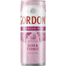 Gordon's Premium Pink Distilled Gin & Tonic 0,25L - Abverkauf 