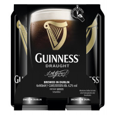 Guinness Draught mit Floating Widget Dose 4x 0,44 l 