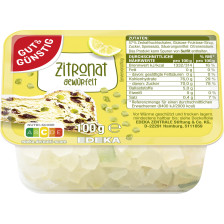 Gut & Günstig Zitronat 100G 