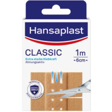 Hansaplast Classic 1mx6cm 10ST 