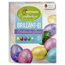Heitmann Eierfarben Brillant-Ei mit 5 flüssigen Eierfarben und 1 Bindemittel Gelantine AZO-frei 30ML 