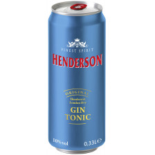Henderson Gin Tonic 0,33 ltr 