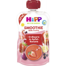 Hipp Bio Smoothie Mix Sonst Nix Rote Früchte in Apfel-Banane 120ML 