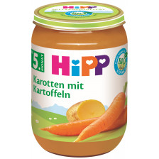 Hipp Bio Karotten mit Kartoffeln ab dem 5. Monat 190G 