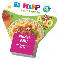 Hipp Bio Nudel-ABC mit Bolognese Sauce ab 1+ 250G 