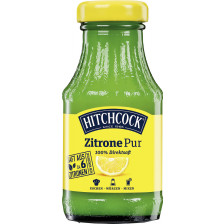 Hitchcock Zitrone Pur - Zitronensaft aus 100% Direktsaft 200 ml 
